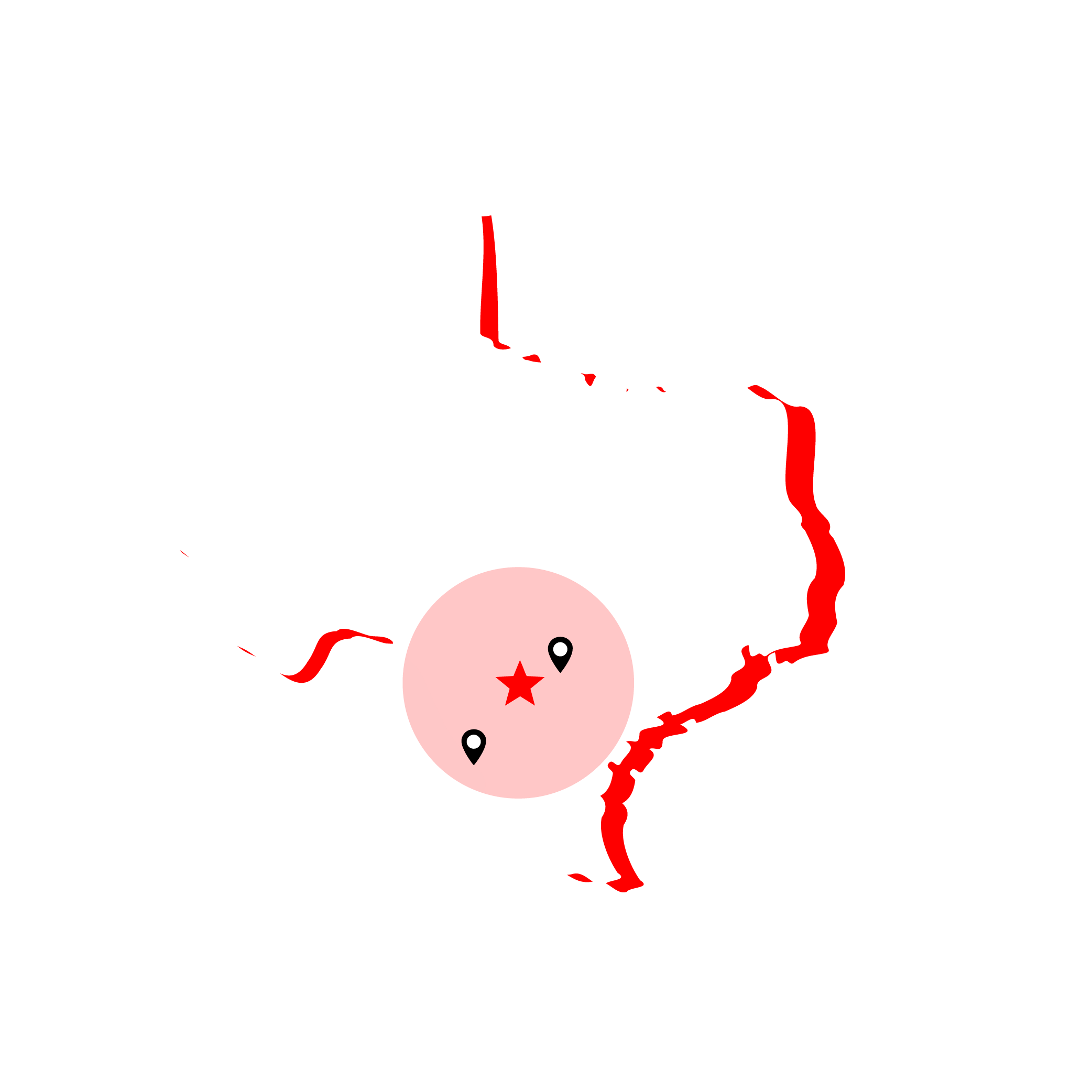 Texas Map